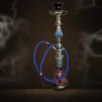 Blue & Red Traditional Hookah at Way~Up Smoke Houston