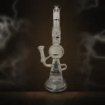 Clear Ring Recycler Bong at Way~Up Smoke Houston