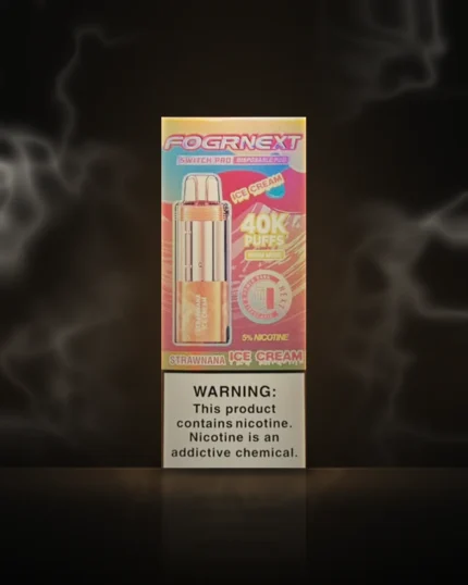 Foger Fogrnext Switch Pro 40K – Strawnana Ice Cream at Way~Up Smoke Houston