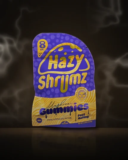 Hazy Shrumz Mushroom Gummies – Pineapple at Way~Up Smoke Houston