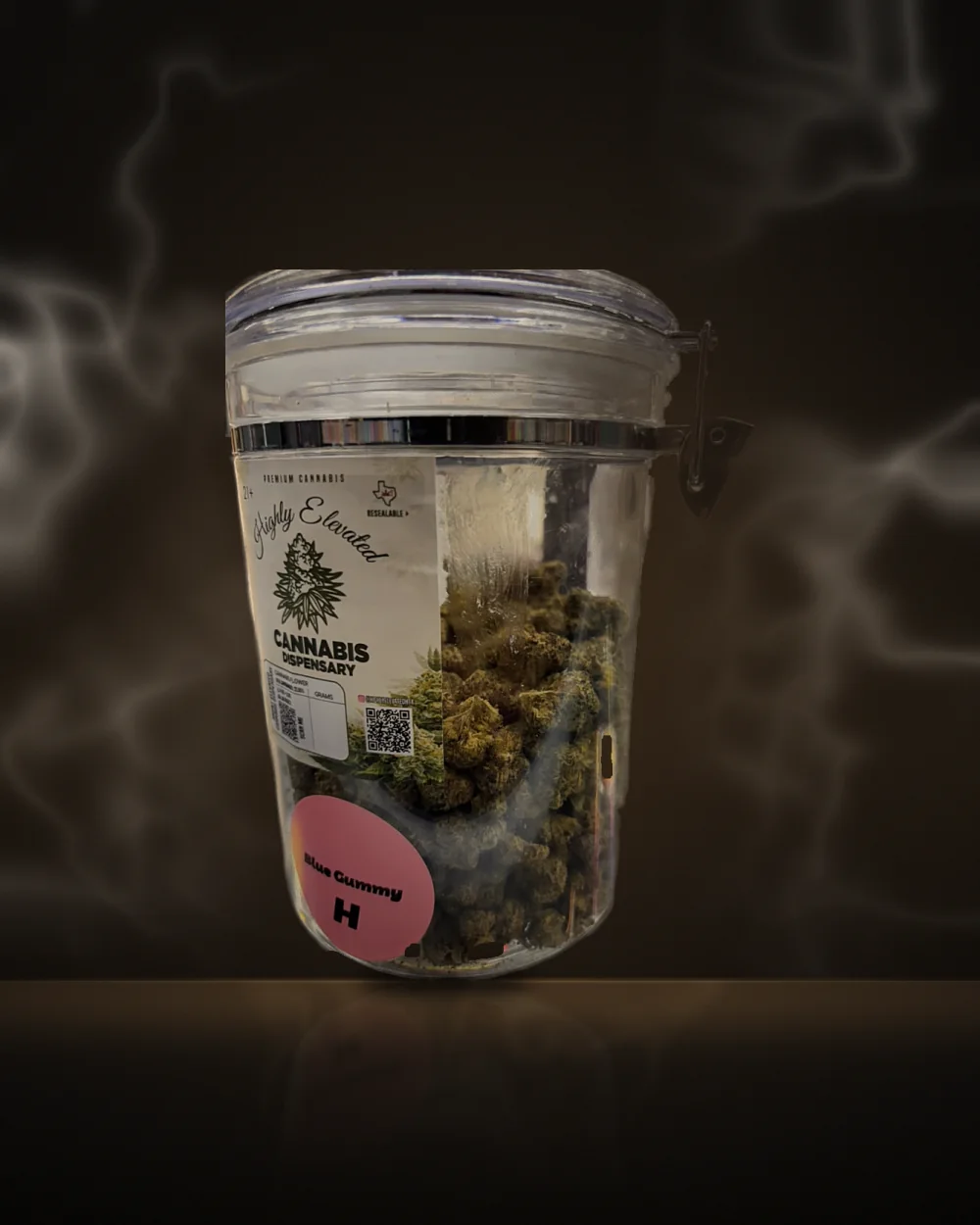 Highly Elevated Blue Gummy Flower (Hybrid) Highly Elevated Blue Gummy Flower (Hybrid) at Way~Up Smoke Houston