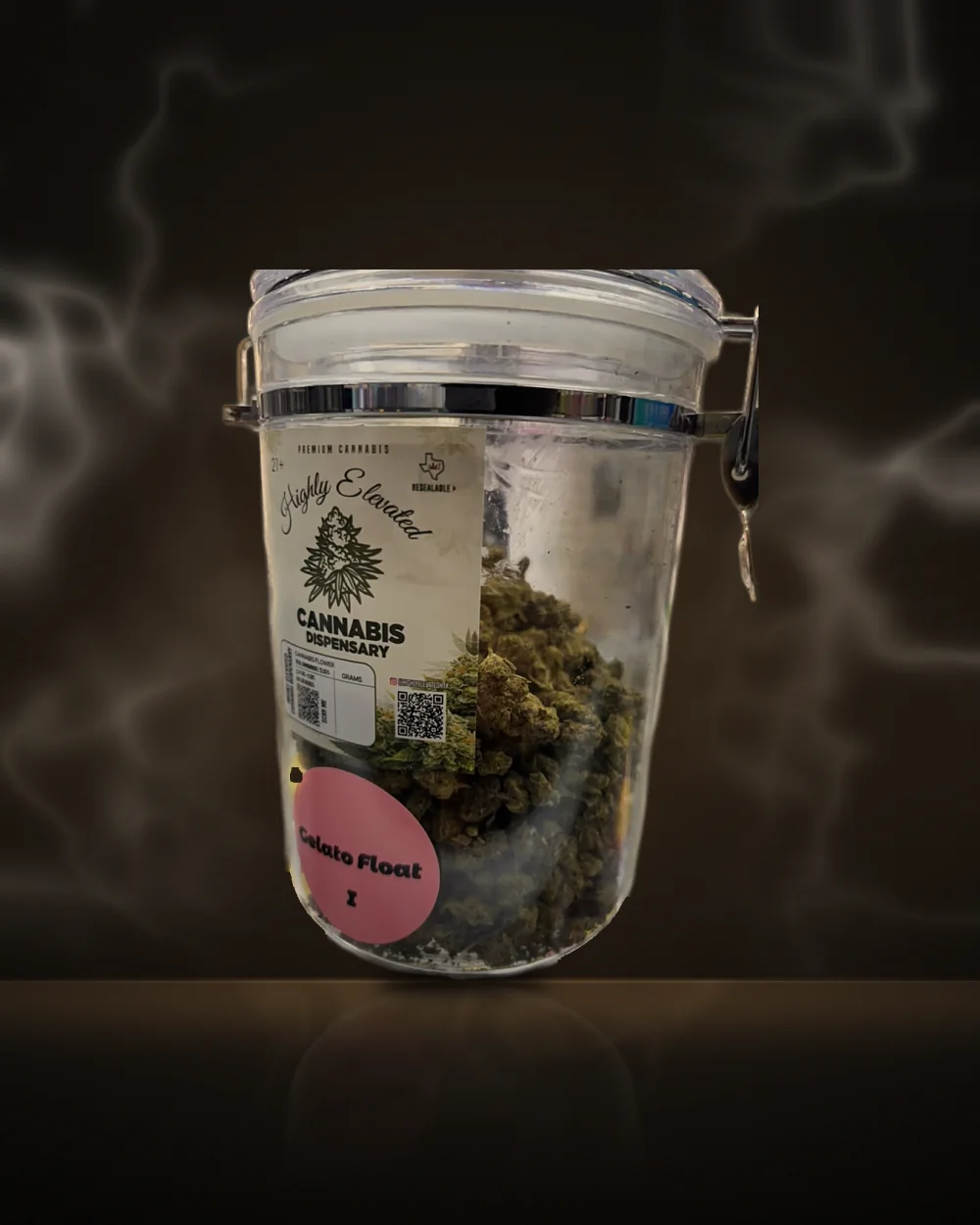 Highly Elevated Gelato Float Flower (Indica) Highly Elevated Gelato Float Flower (Indica) at Way~Up Smoke Houston