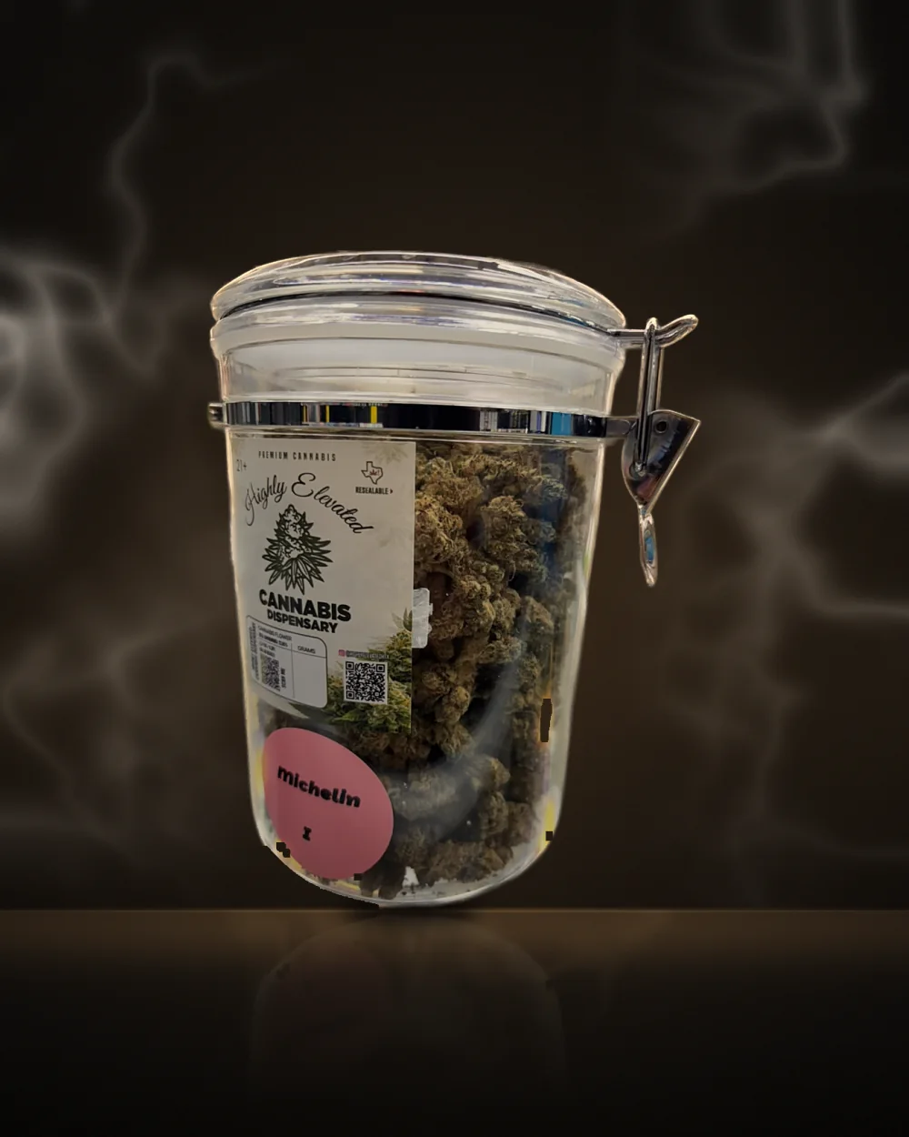 Highly Elevated Michelin Flower (Indica) Highly Elevated Michelin Flower (Indica) at Way~Up Smoke Houston