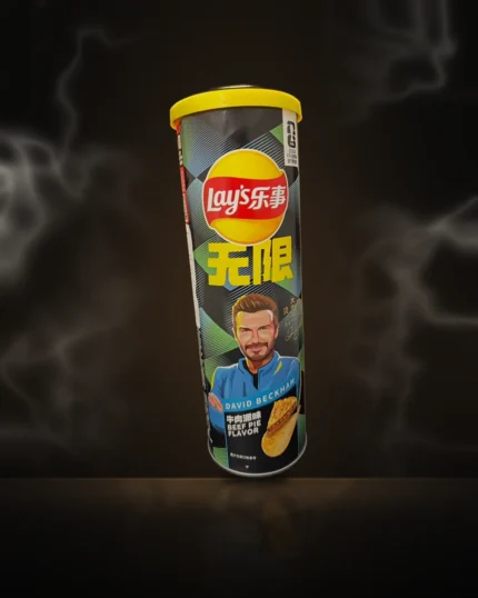Lay's China Stax-Style Chips – Beef Pie Flavor (David Beckham Edition) at Way~Up Smoke Houston