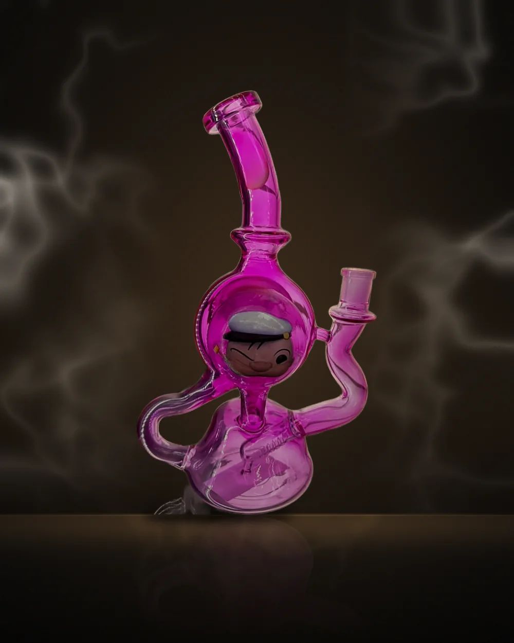 Magenta Sailor Character Recycler Bong Magenta Sailor Character Recycler Bong at Way~Up Smoke Houston