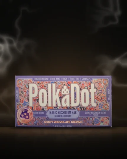 PolkaDot Magic Mushroom Bar – Krispy Chocolate Krunch at Way~Up Smoke Houston