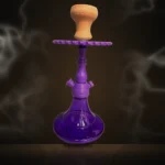 Purple Acrylic Hookah with Clay Bowl at Way~Up Smoke Houston
