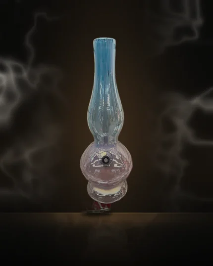 Sky Blue Lantern Bong at Way~Up Smoke Houston