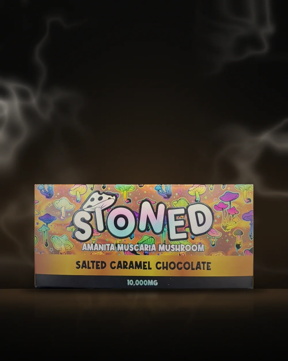Stoned Amanita Muscaria Mushroom Bar – Salted Caramel Chocolate Stoned Amanita Muscaria Mushroom Bar – Salted Caramel Chocolate at Way~Up Smoke Houston