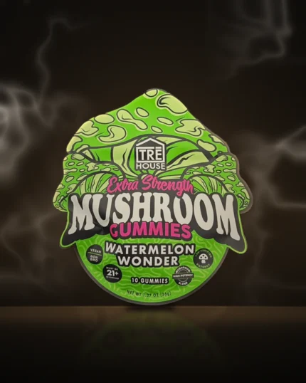 TRĒ House Extra Strength Mushroom Gummies – Watermelon Wonder at Way~Up Smoke Houston