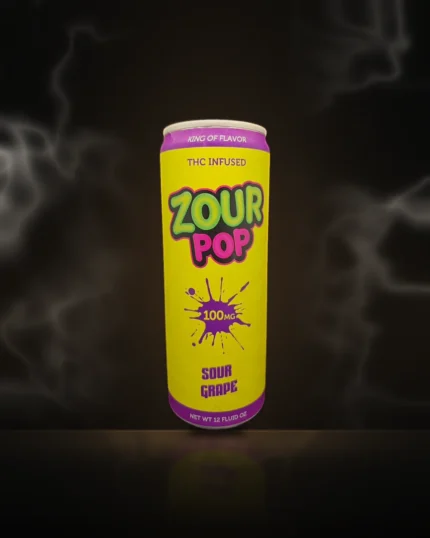 Zour Pop THC Infused Soda – Sour Grape at Way~Up Smoke Houston