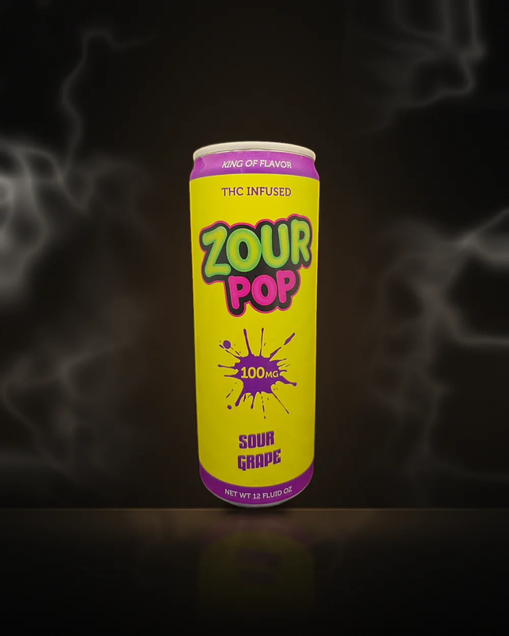 Zour Pop THC Infused Soda – Sour Grape Zour Pop THC Infused Soda – Sour Grape at Way~Up Smoke Houston