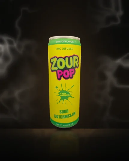 Zour Pop THC Infused Soda – Sour Watermelon at Way~Up Smoke Houston