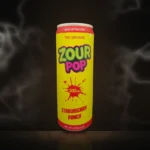 Zour Pop THC Infused Soda – Strawberry Punch at Way~Up Smoke Houston
